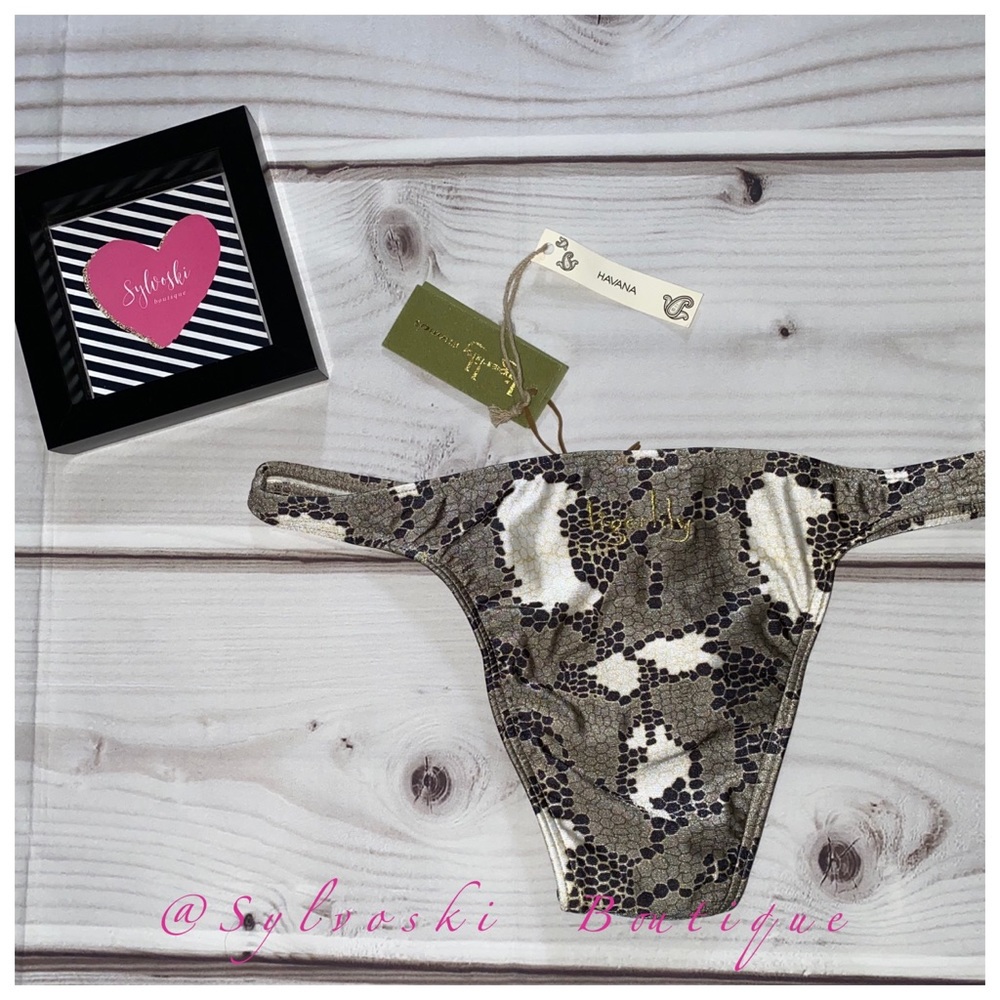 🐍Tigerlily Havana Bikini Bottom NWT - Picture 4 of 5